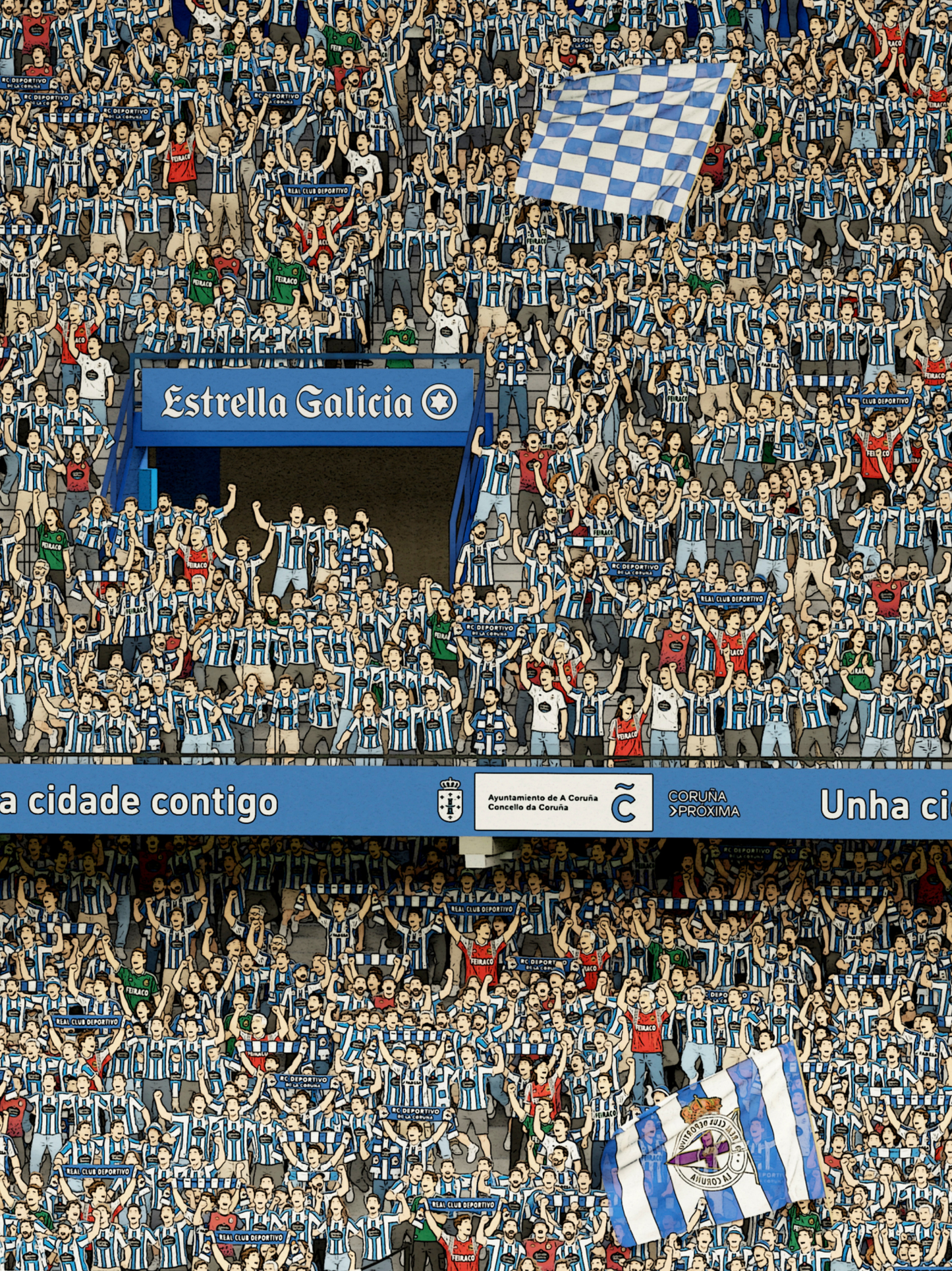 Deportivo de la Coruña - Riazor Nunca Se Rindió